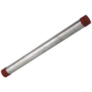 Verzinkter Kirchhoff Rohrdoppelnippel, 26,4 mm (3/4 AG) x 500 mm, für Temperguss-Fittings.