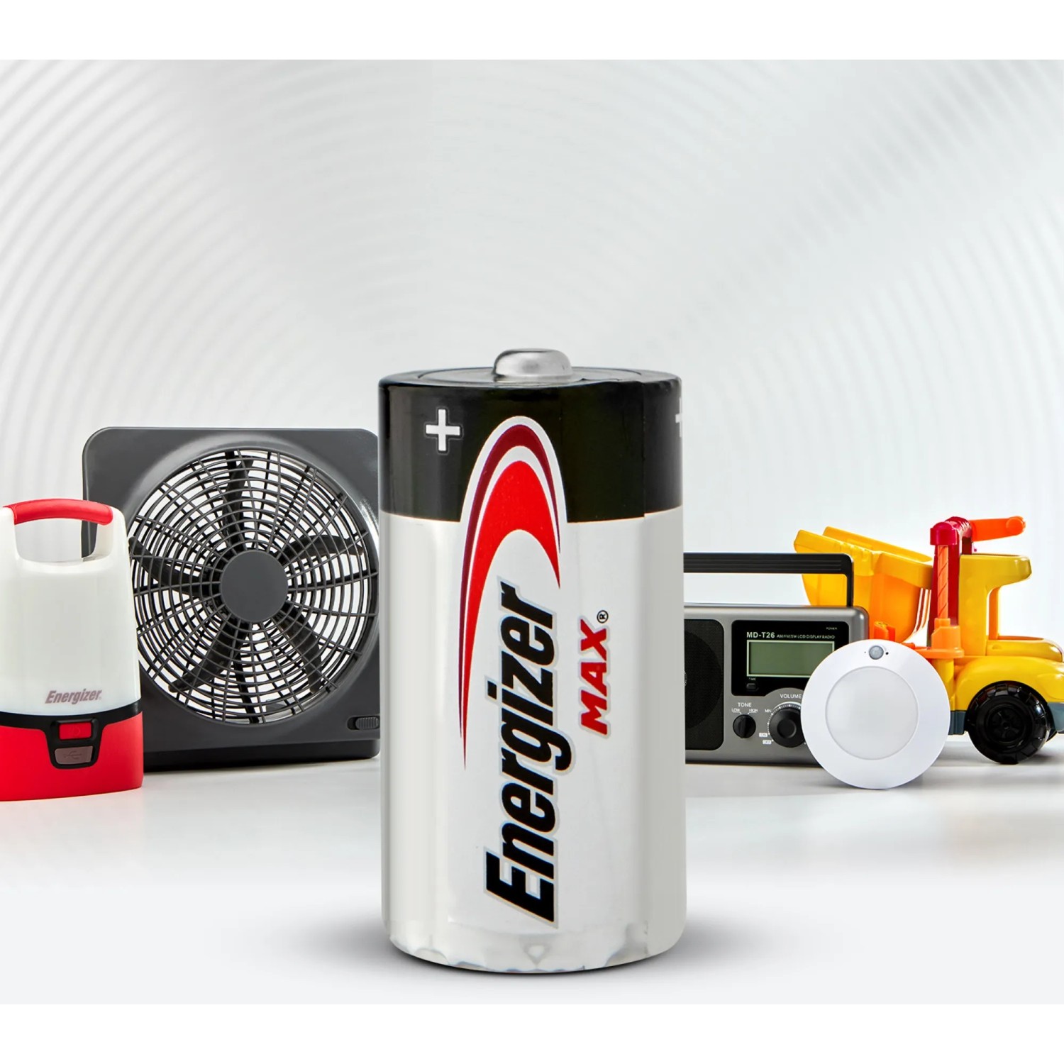 Energizer Max C Baby Batterie, 2er-Pack. Alkali-Batterien für Geräte des täglichen Bedarfs.