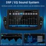 Junsun 7 Zoll Autoradio Display mit Equalizer-Einstellungen für DSP/EQ Sound System. Verbessert Klangqualität in PEUGEOT, Citroen, Toyota.