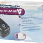 VT Luftpumpen Set Air Pump AP-50 für Teiche: Pumpe, Schlauch und Luftstein im Karton.