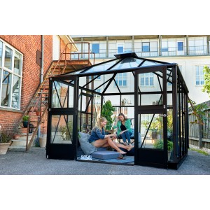 Juliana Gewächshaus Oase 8 Anthrazit