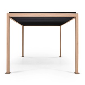 Pergola Mirador Premium 3 m x 4 m Eiche Nachbildung