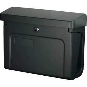 Burg Wächter Briefkasten Fehmarn 3888 ANT aus Kunststoff mit Zeitungsfach.