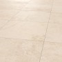 Helle, matte 60x60 Feinsteinzeug Bodenfliese in Steinoptik für Innen- und Außenbereiche.