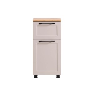 Held Möbel Unterschrank Padua, 40 cm, Kaschmir/Wotaneiche, Teil eines Badmöbel-Sets.