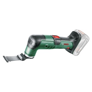 Bosch Universal 18V-32 Akku-Multifunktionswerkzeug (Solo) mit Sägeblatt.