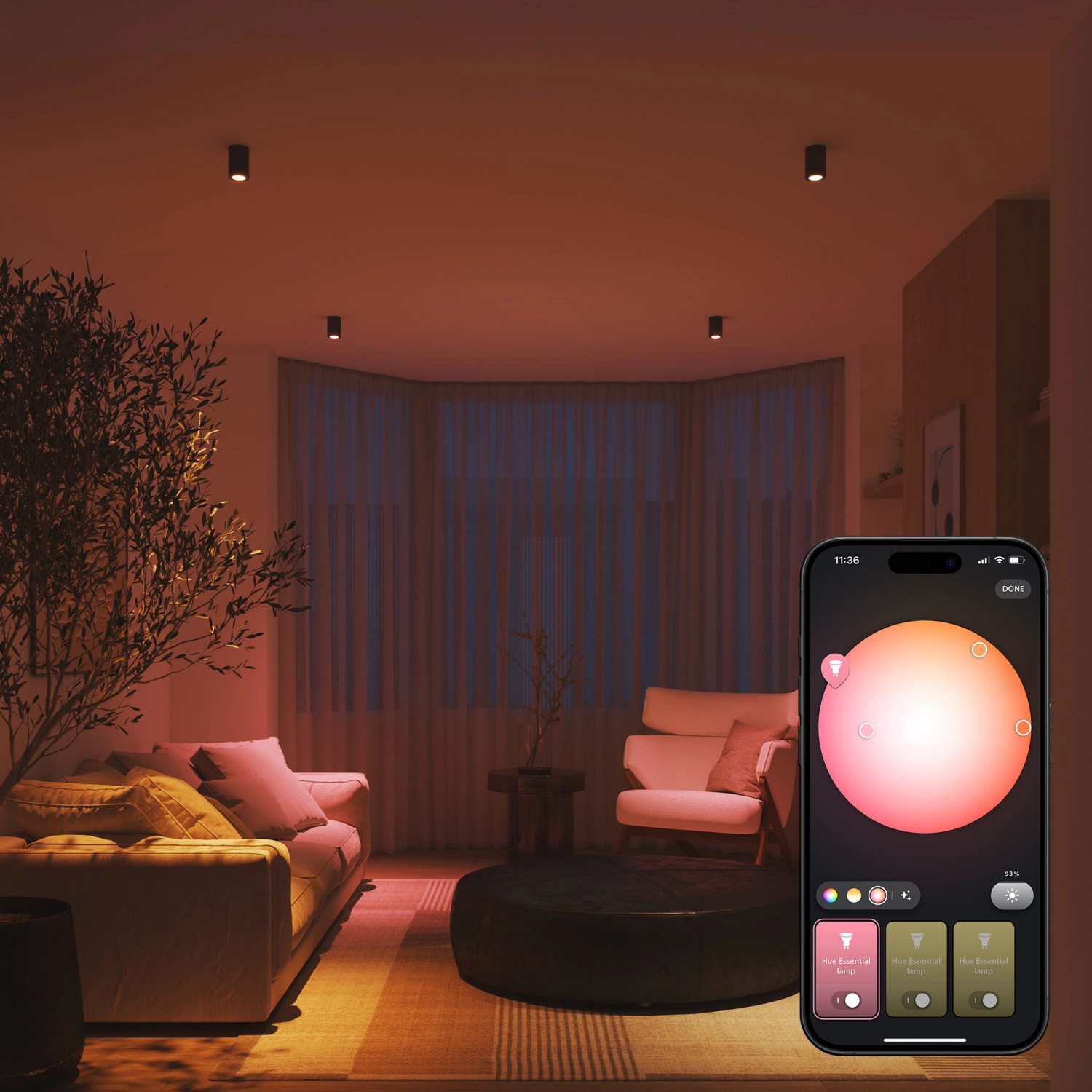 Philips Hue Leuchtmittel GU10 6.500 K 345 lm 4,7 W_6