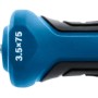 Bosch Professional Schlitz-Schraubendreher SL3,5 x 75 mm mit blau-schwarzem Griff.