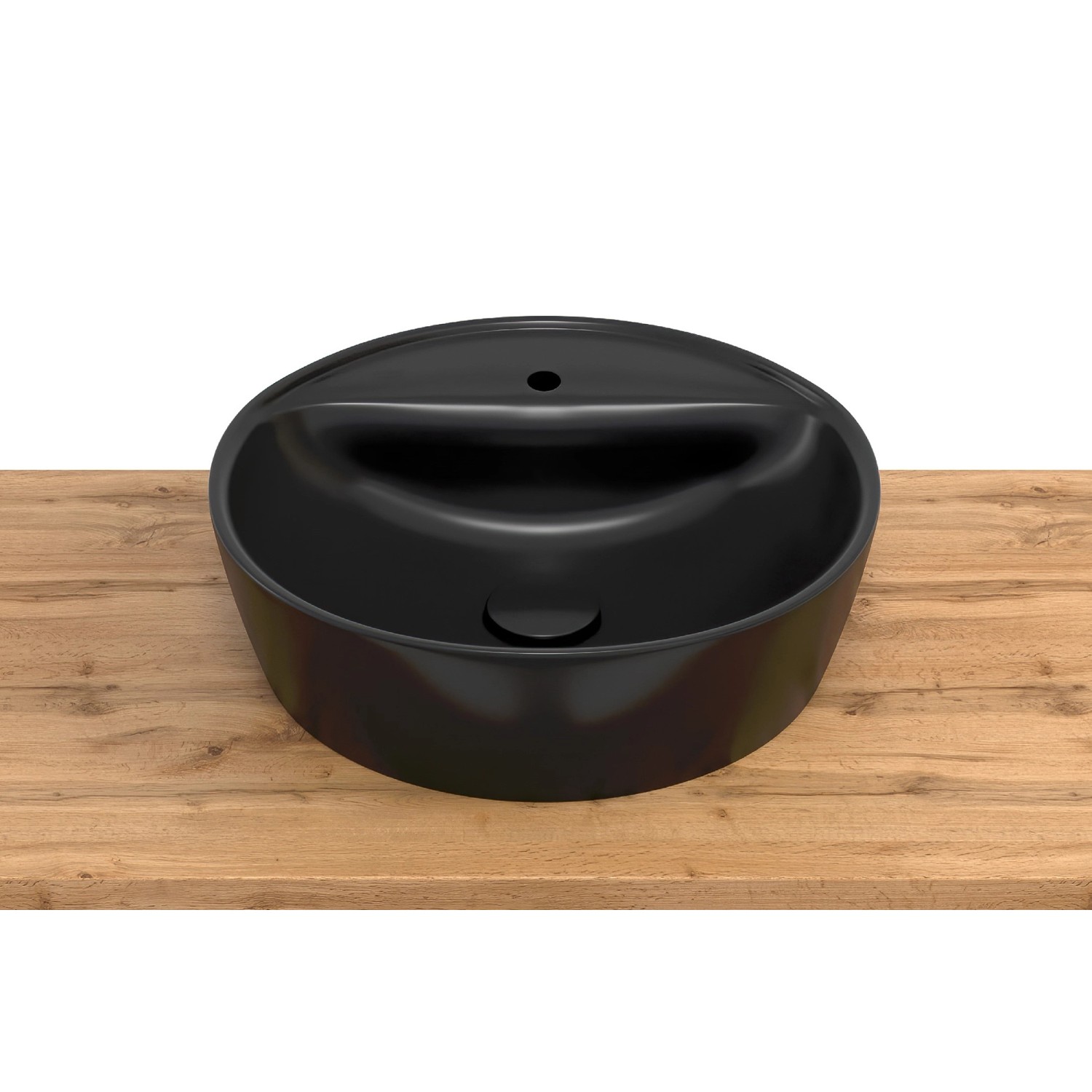 Held Möbel Waschtisch Manchester Aufsatzbecken Schwarz 55 x 120 x 47 cm Eiche 2_9