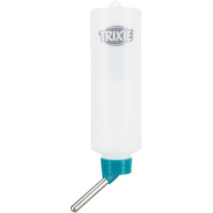 Trixie Kleintiertränke, 250 ml, mit Drahthalter und Kugelventil.