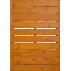 Sichtschutzzaunelement Faro Pinie lackiert 130 cm x 90 cm