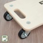 Wagner Transporthilfe 1327 mit Holzplatte und Rollen, Tragkraft 300 kg.