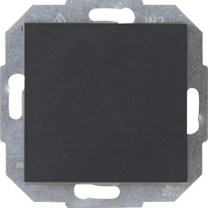 Kopp Taster Athenis in Anthrazit für Schalterprogramme.