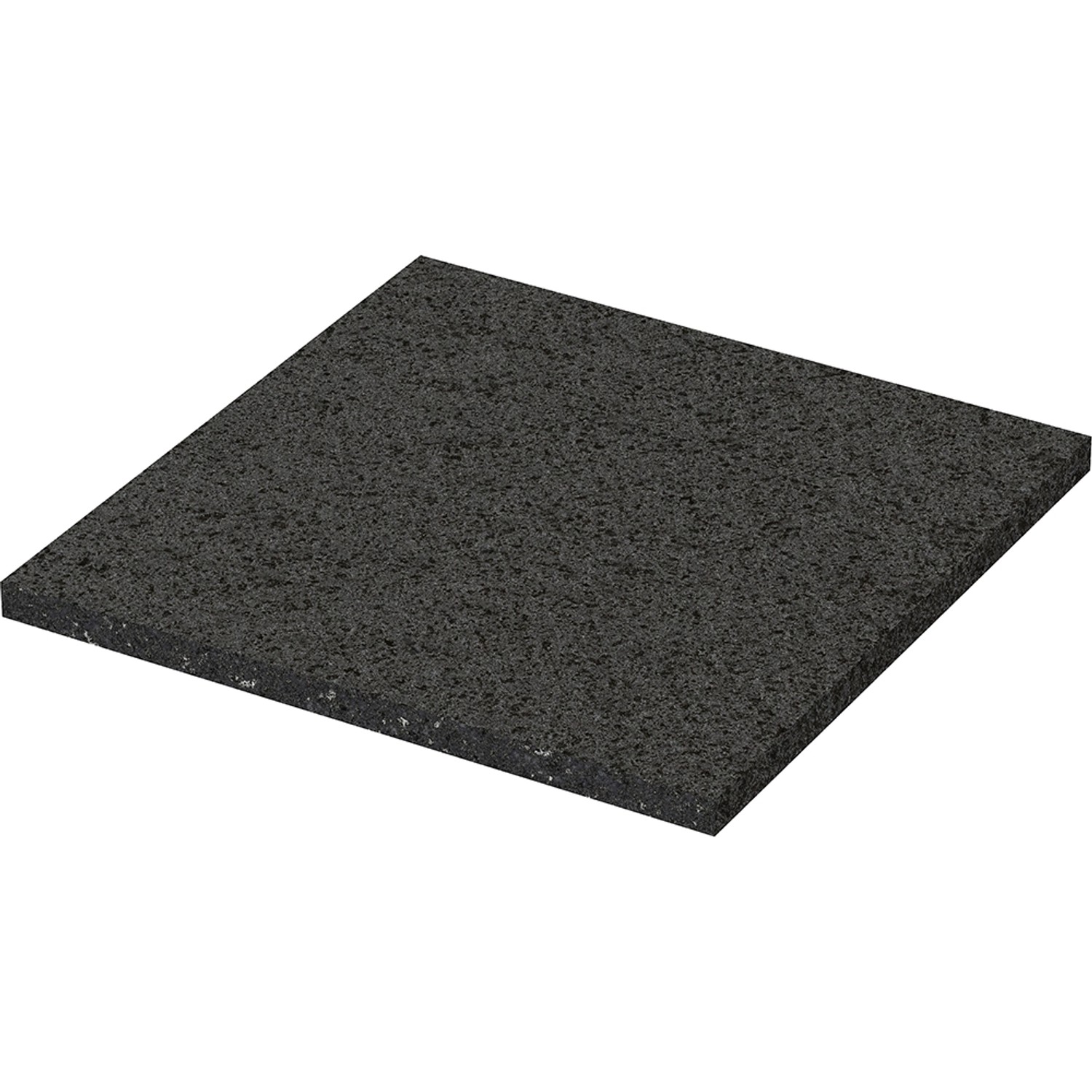 GS Gummipad 200x200x5 mm alukaschiert für Terrassen Stellfüße.