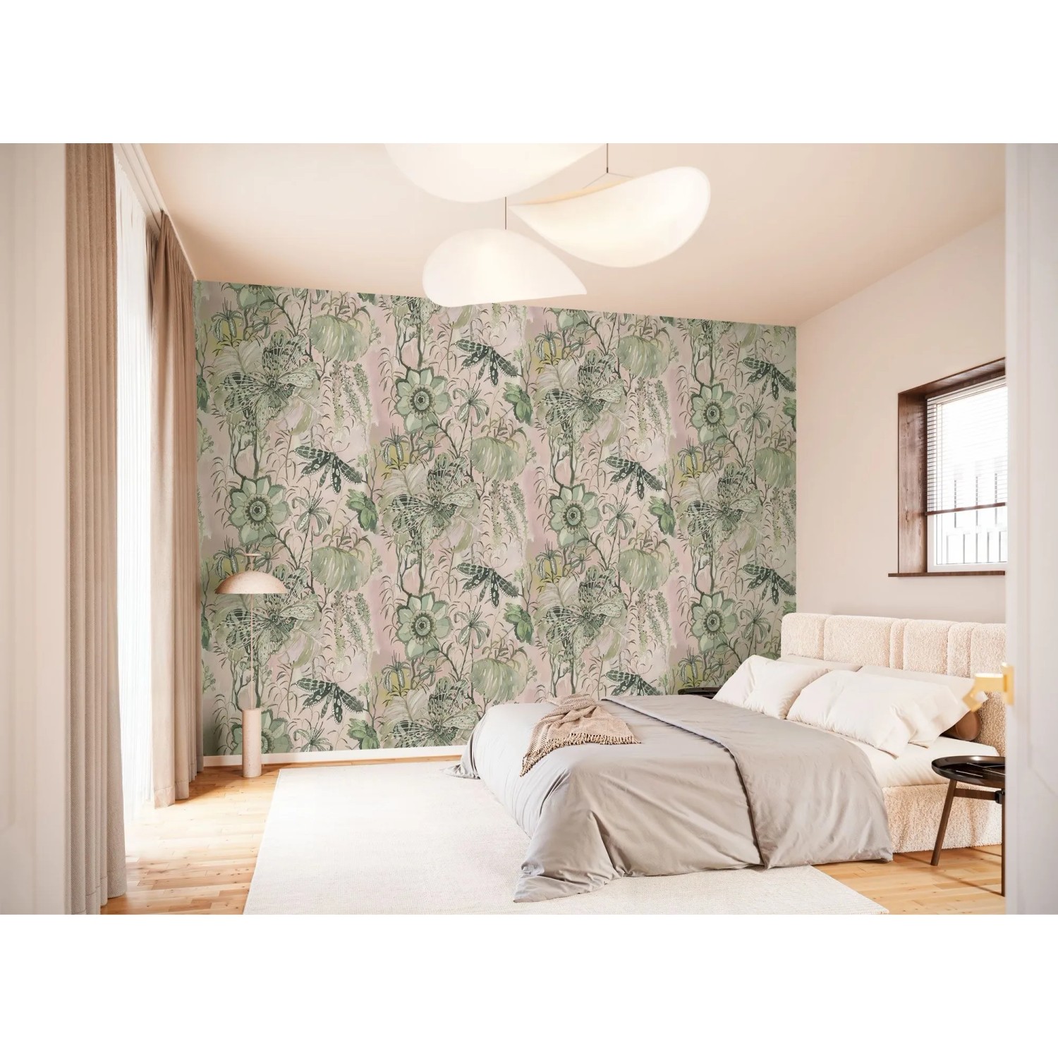 Komar Vliestapete Flower Chain 200 cm x 250 cm_2