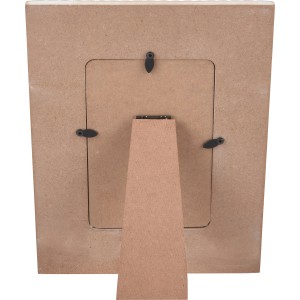 Rückseite des Natur Bilderrahmen Desert Flower MDF 10x15 cm mit Aufsteller.