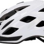 Weißer Fischer Fahrradhelm Urban Lano Gr. L/XL mit Visor und Belüftungslöchern.