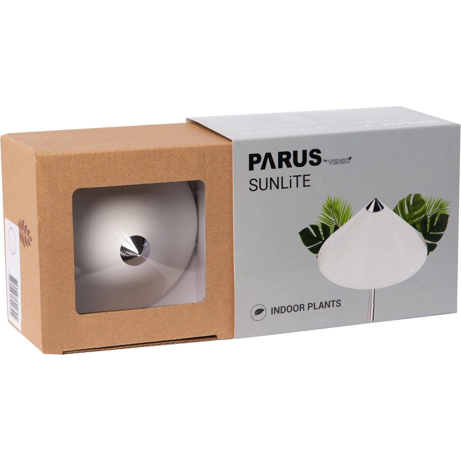 Parus LED-Pflanzenlampe Sunlite 7W Weiß in Verpackung. Pflanzenanzucht mit warmweißem Licht für Zimmerpflanzen.