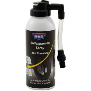 Presto Reifenpannenspray 150ml für schnelle Pannenhilfe ohne Reifenwechsel.