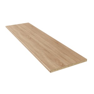 Kaindl Arbeitsplatte Sonoma Eiche hell, 260x60x2,8cm, Holzoptik für die Küche.