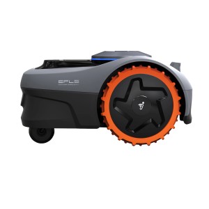 Segway Navimow i105E Mähroboter ohne Kabel, grau, für bis zu 500 m² Rasenfläche.