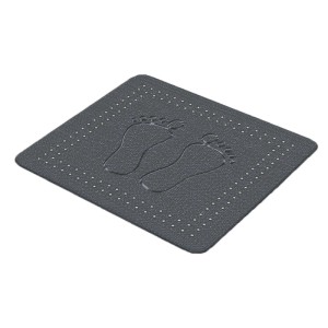 Kleine Wolke Duscheinlage Foot 55 cm x 55 cm Schiefer