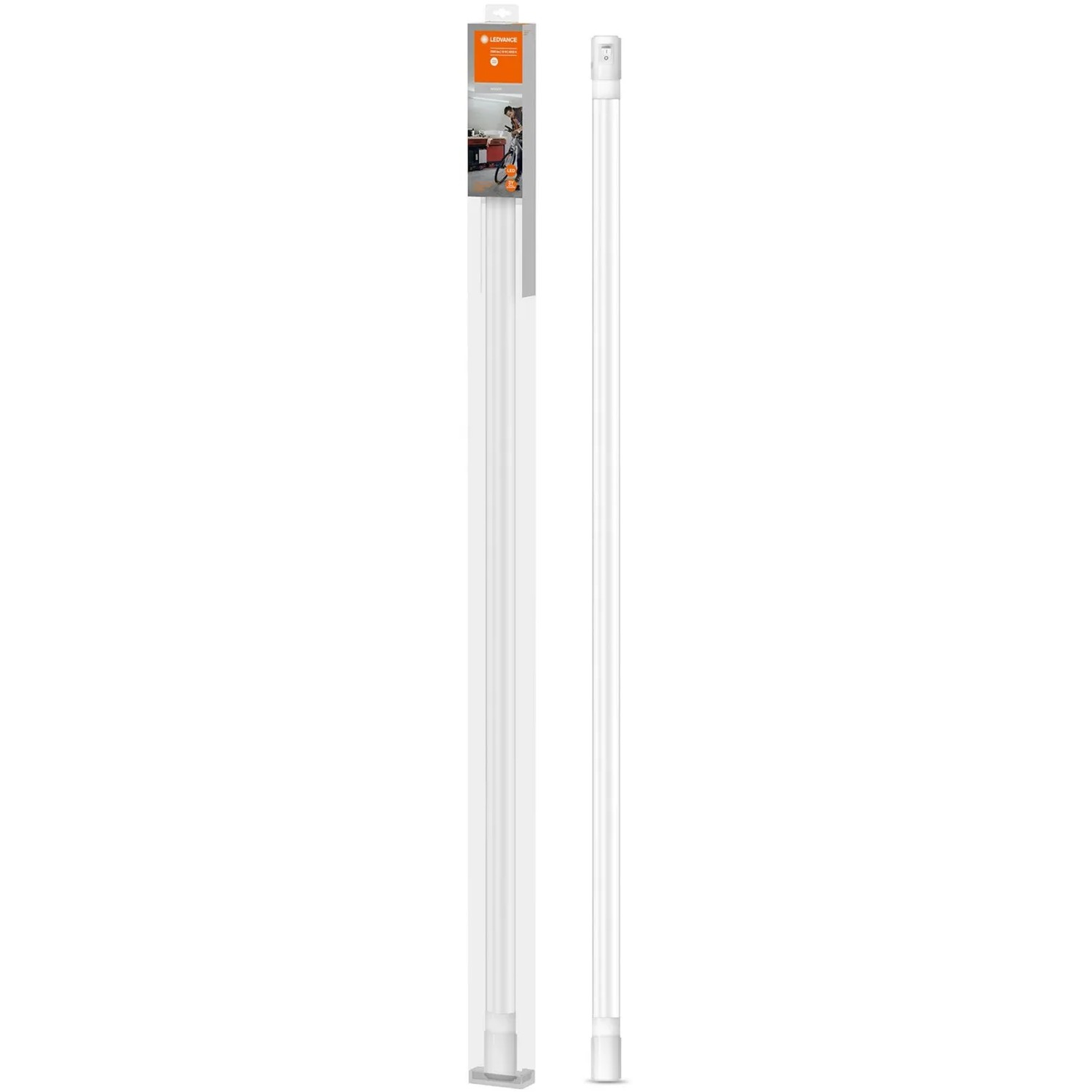 Ledvance LED-Unterbauleuchte TubeKit, 120cm, Kaltweiß. Aufbau- oder Unterbauleuchte.