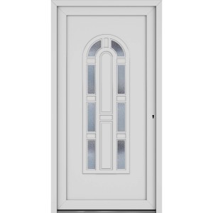 Roro Haustür OKE 1103 Kunststoff Weiß 100 cm x 200 cm DIN R