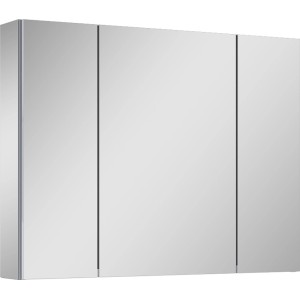 Maximus Spiegelschrank BASIC, 80,6 cm breit, mit drei Spiegeltüren für das Badezimmer.