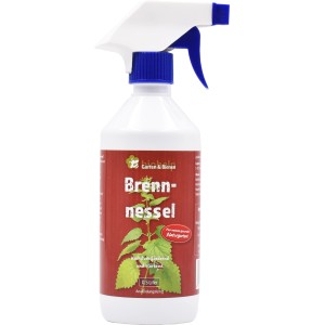 Biohelp Brennnessel Spray zur Pflanzenstärkung und Wachstumsförderung.