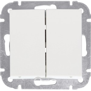 Serienschalter Leonie in Weiß für die Unterputzmontage, Schalter & Taster.