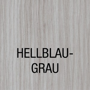 Farbmuster: Bondex Holzlasur Hellblaugrau für Aussen, seidenglänzend.