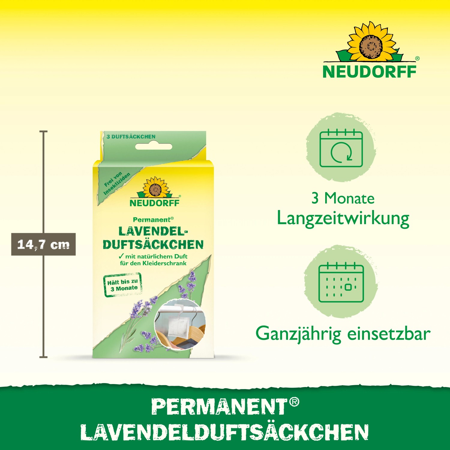 Neudorff Lavendelduftsäckchen Permanent 3 Stück kaufen bei OBI