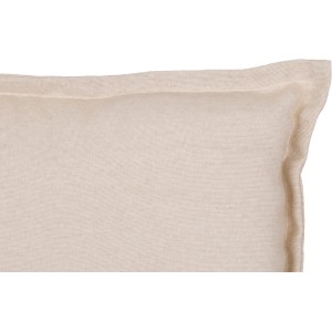 Beige Saumauflage Takume für Gartenliegen, bequemes Sitzkissen für entspanntes Relaxen.