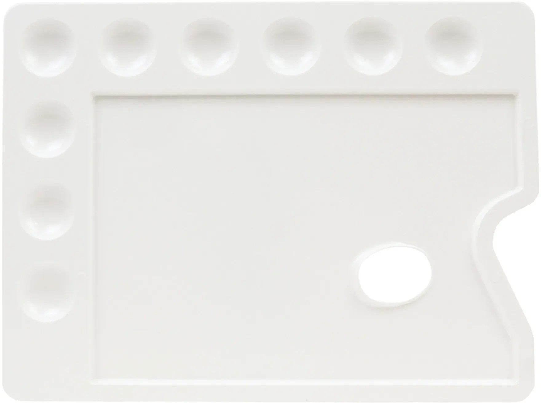 Edelstahl Make-up-Mischpalette – 15,2 X 10,2 Cm, Inkl. Spatel, Für Foundation & Mehr