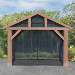 Westmann Moskitonetz 4er-Pack für Pavillon, 320x220cm, schützt vor Insekten.