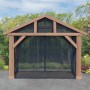Westmann Moskitonetz 4er-Pack für Pavillon, 320x220cm, schützt vor Insekten.