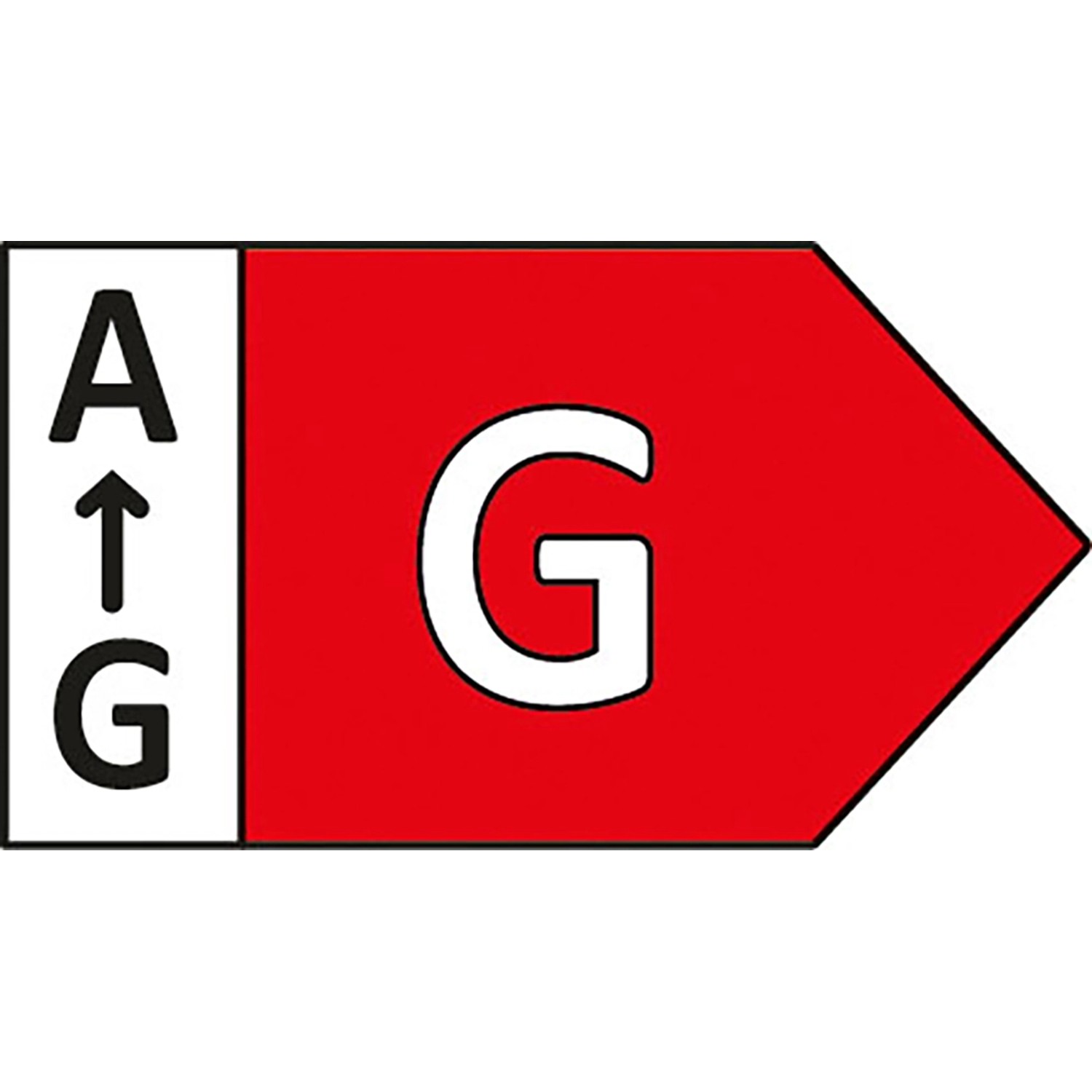 Energielabel G für Paulmann GU10 LED-Leuchtmittel, 4,9 W, warmweiß.