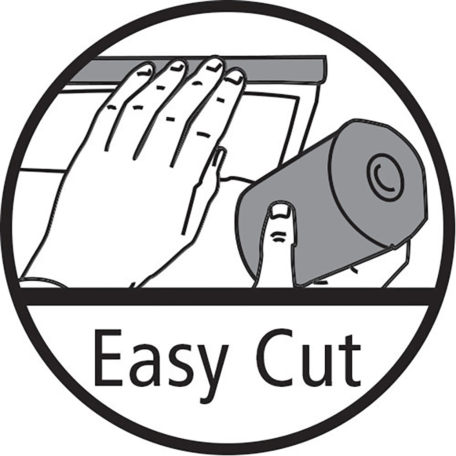 Symbol: Einfaches Abdecken mit Tesa Easy Cover Abdeckfolie inkl. Klebeband.