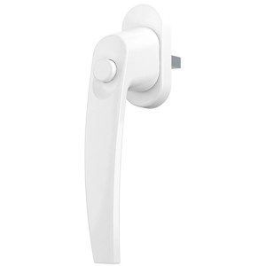 KM Meeth Fenstergriff mit Druckknopf Weiß