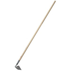 Sonneck Rübenhaue mit Holzstiel, 180mm hoch, für Garten- und Feldarbeit.