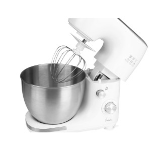 bIKitchen-mix 800 Küchenmaschine mit Edelstahl-Rührschüssel und Schneebesen.