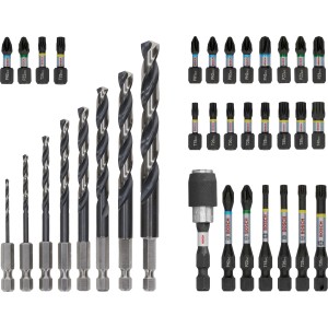 Bosch Pro Impact Metal 35-teiliges Schrauberbit und Metallbohrer Set.