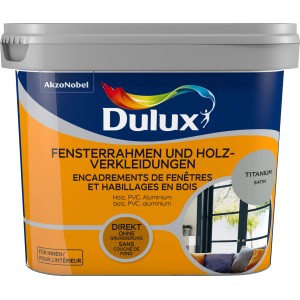 Dulux Fresh Up Lack Helles Leinen, Satin-Glanz für Fensterrahmen und Holzverkleidungen.