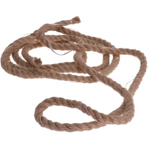 3 m LED-Seil für maritime Deko, warmweiße Lichter, batteriebetrieben.