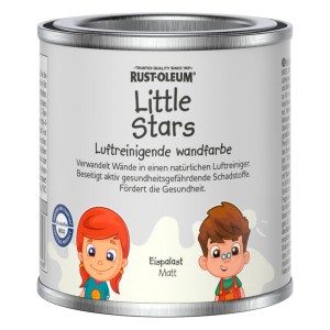 Dose Rust-Oleum Little Stars Wandfarbe Eispalast, eine matte, luftreinigende, bunte Wandfarbe für Kinderzimmer.