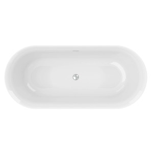 Ottofond Badewanne Mince Freistehend 170 cm Weiß