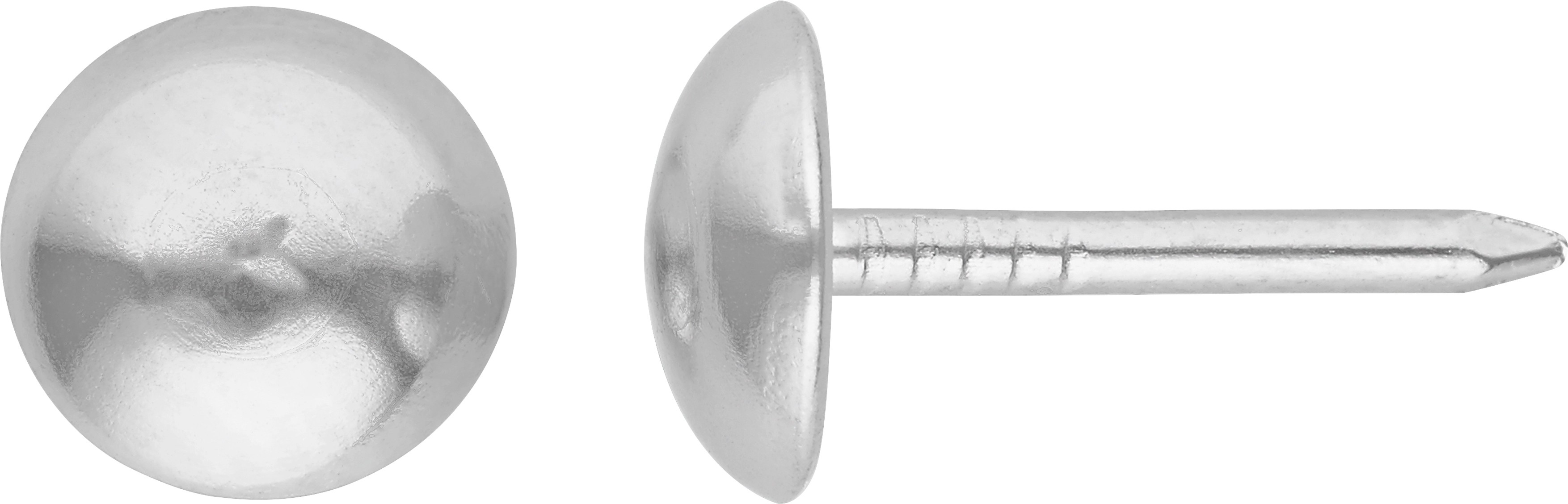LUX Polsternägel 9 mm x 12,5 mm vernickelt 55 Stück kaufen bei OBI