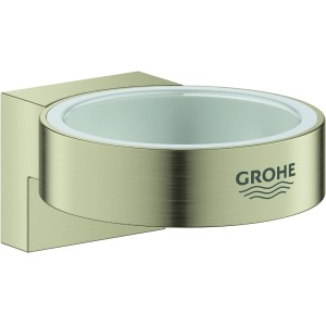 Grohe Selection Halter, Nickel gebürstet, zur Wandmontage für Bad-Accessoires.