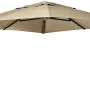 Ersatzbezug in Taupe für Sun Garden Easy Sun Ampelschirm, 320x320 cm.